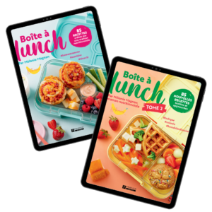 COMBO Livres Boîte à lunch TOME 1 et TOME 2 - NUMÉRIQUE